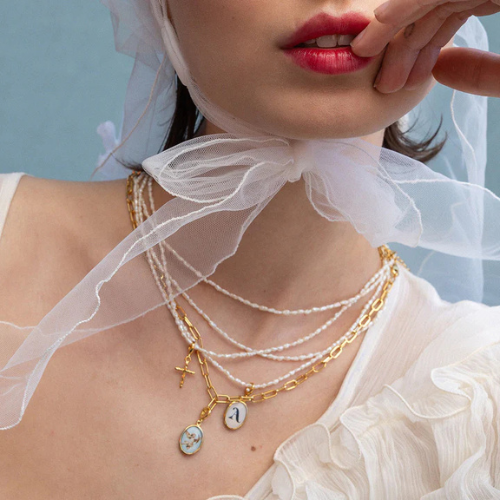 Collier Coco PerlĂ© dâEau Douce RaffinĂ©e