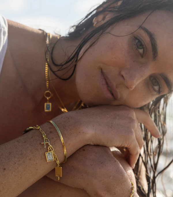 Bracelet Lyne – Chaîne Trombone Moyenne