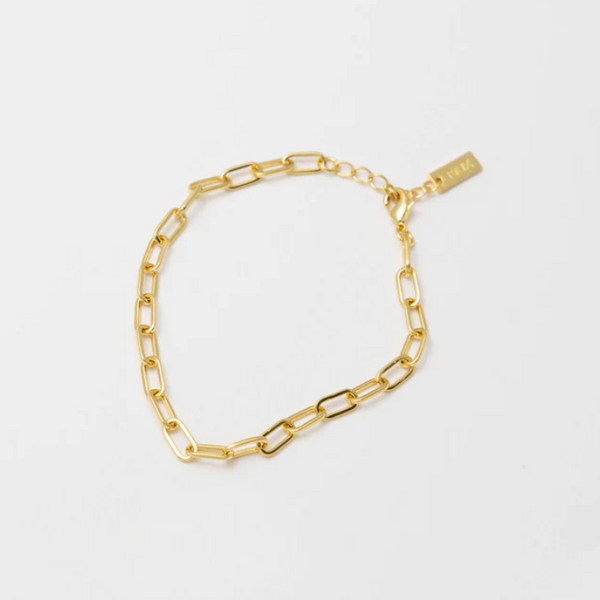Bracelet Lyne – Chaîne Trombone Moyenne